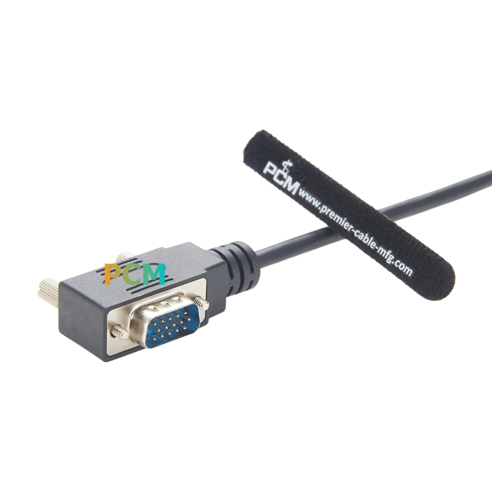 Left Angled Low Profile VGA HD15 Cable best