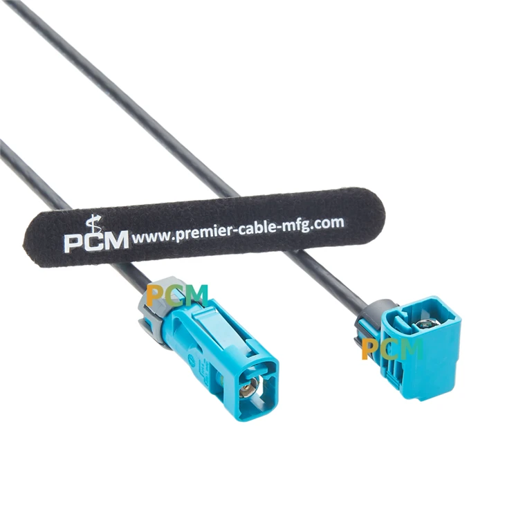 GMSL2 Waterproof Fakra Left Angle Cable suppliers