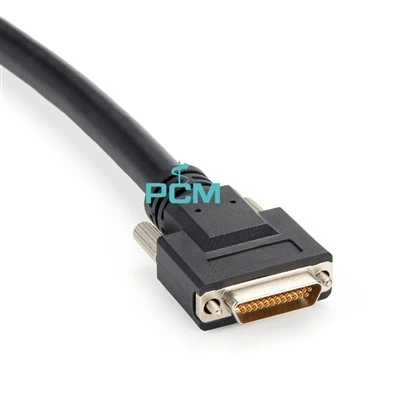 J30J سیریز مائکرو D25 DB25 مرد سی ایم ڈی سنگل اختتام کیبل
