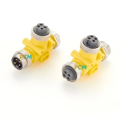 7/8 "-16 NMEA 2000 ریڑھ کی ہڈی کے لئے UN ٹرنک ٹی کنیکٹر