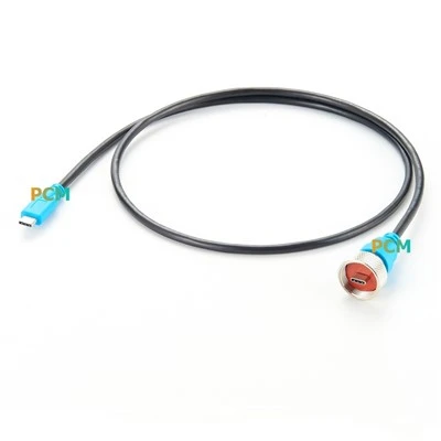 IP67 IP68 ریٹیڈ USB 3.1 ٹائپ سی کیبل