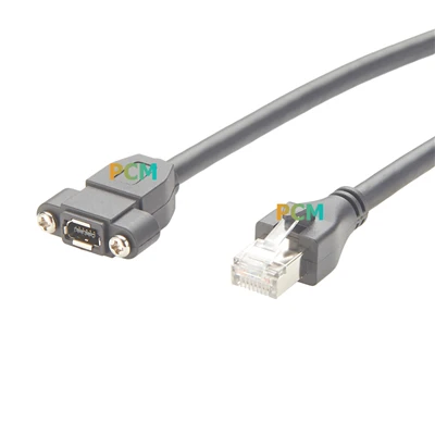 RJ45 سے IX صنعتی قسم A CAT6A کیبل