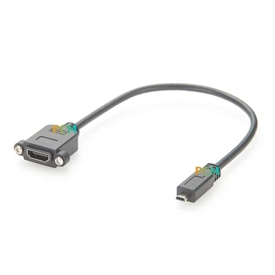سکرو لاک USB 3۔ 0 بلک ہیڈ کے لئے ایک کیبل