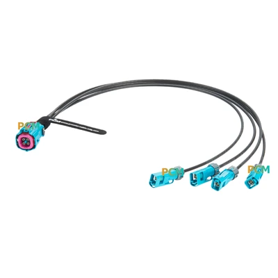 واٹر پروف HFM Mini Fakra سے Fakra RF کیبل