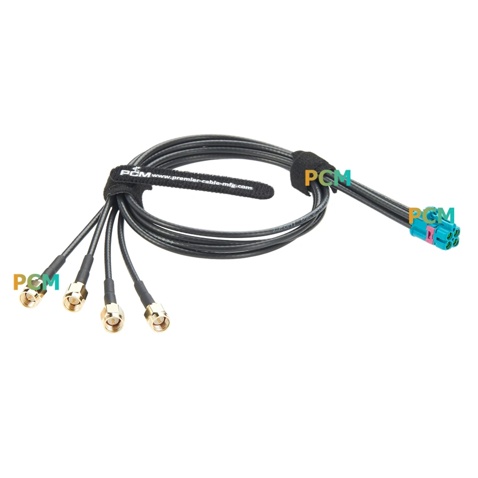 TE Mini Fakra To SMA RF Coaxial Cable suppliers